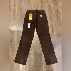 Carhartt Brown Pants - BRAND NEW with tags. Regular, size 4, loose fit